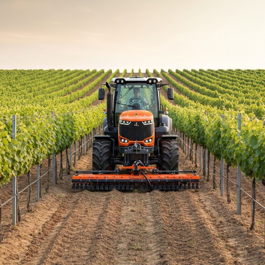 Automated precision agriculture tractor